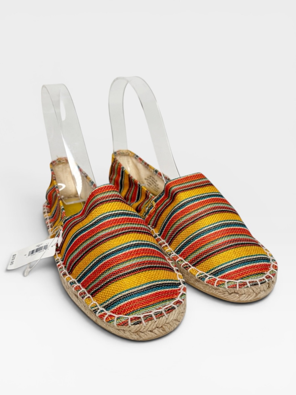 Gap Multi Color Striped Espadrilles Size 7 NWT
